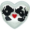 PANDORA Disney Mickey & Minnie's Kiss Charm PANDORA Disney Mickey & Minnie's Kiss Charm