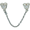 PANDORA Disney Heart Of Mickey Safety Chain PANDORA Disney Heart Of Mickey Safety Chain