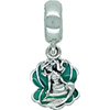 DANISH Disney Ariel In Her Shell Hanging Charm