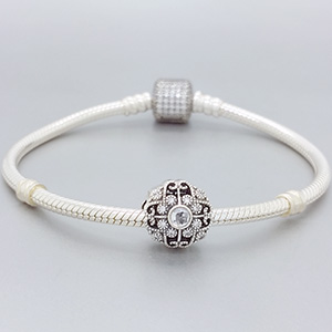 DANISH Sterling Silver Bracelet Enchanting Gift Set - Click Image to Close