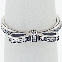 DANISH Silver Bow Ring