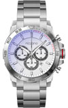 Mizzano Mens Heavy Chrono Watch with White Dial Mizzano Mens Heavy Chrono Watch with White Dial