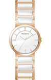 Mizzano Ladies Watch Rose Gold Plated and White Ceramic Mizzano Ladies Watch Rose Gold Plated and White Ceramic