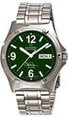 Olympic Mens Work Watch Steve Price Signature Green Dial Olympic Mens Work Watch Steve Price Signature Green Dial