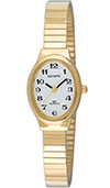 Olympic Ladies Gold Plated Watch and Expanding Bracelet Olympic Ladies Gold Plated Watch and Expanding Bracelet