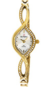 Olympic Ladies Gold Plated Stainless Steel Watch Stone Set Case Olympic Ladies Gold Plated Stainless Steel Watch Stone Set Case