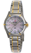 Olympic Ladies 2 Tone Work Watch Pink Mother Of Pearl Dial Olympic Ladies 2 Tone Work Watch Pink Mother Of Pearl Dial