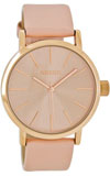 OOZOO 40mm rose gold case / rose gold on brushed dusty pink / du OOZOO 40mm rose gold case / rose gold on brushed dusty pink / du