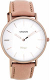 OOZOO 40mm matt dusty pink alu case / rose gold on white / dusty OOZOO 40mm matt dusty pink alu case / rose gold on white / dusty