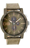 OOZOO 45mm matt olive grey alu case / rose gold on blush pink / OOZOO 45mm matt olive grey alu case / rose gold on blush pink /