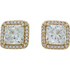 DANISH 14ct Gold Timeless Elegance Stud Earrings