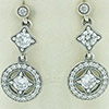 PANDORA Vintage Allure Hanging Earrings PANDORA Vintage Allure Hanging Earrings