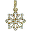 (RETIRED) DANISH 14ct Gold Lace Boutique Pendant