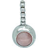 (RETIRED) PANDORA Silver Compose Pendant Pink Opal (RETIRED) PANDORA Silver Compose Pendant Pink Opal