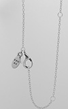 DANISH Silver Anchor Chain 45cm