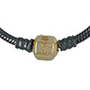 (RETIRED) DANISH Oxidised Silver Bracelet with 14ct Gold Clasp