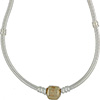 (RETIRED) DANISH Sterling Silver Necklace with 14ct Gold Clasp
