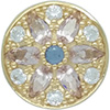 PANDORA 14ct Gold Opulent Floral Charm PANDORA 14ct Gold Opulent Floral Charm