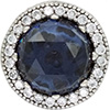 DANISH Moonlight Blue Radiant Hearts Openwork Charm DANISH Moonlight Blue Radiant Hearts Openwork Charm