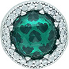 DANISH Green Radiant Hearts Charm DANISH Green Radiant Hearts Charm