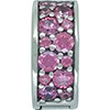PANDORA Honeysuckle Pink Shining Elegance Spacer Clip PANDORA Honeysuckle Pink Shining Elegance Spacer Clip