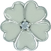 PANDORA White Primrose Clip PANDORA White Primrose Clip