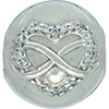 PANDORA Heart and Infinity Clip PANDORA Heart and Infinity Clip