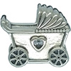 PANDORA Baby Pram Charm PANDORA Baby Pram Charm