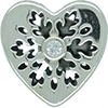PANDORA Snowflake Heart Charm PANDORA Snowflake Heart Charm