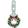 DANISH Holiday Wreath Hanging Charm DANISH Holiday Wreath Hanging Charm