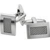 Spartan Stainless Steel Mesh Design Cufflinks